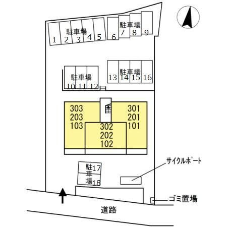 アークブライトの区画図