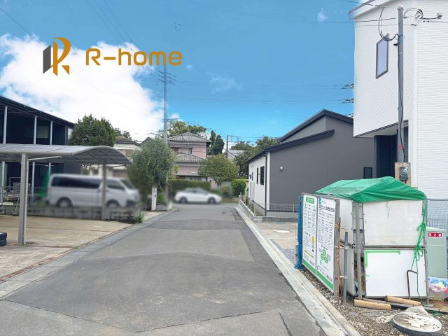取手市野々井第1期　新築戸建て　3号棟の前面道路含む現地写真|周辺環境も併せて案内致します♪
閑静な住宅地で笑顔あふれる新生活！
ぜひ現地へお越しください♪
