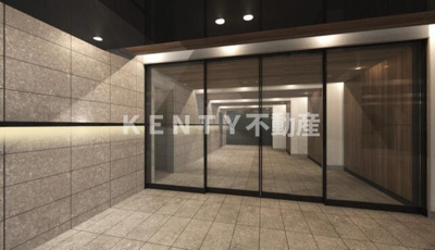 【エントランス】 | デュオフラッツ大森Ｅａｓｔ | 落ち着いたエントランスです