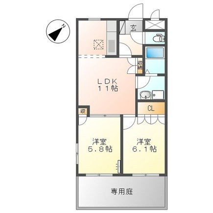 フォレスト ヴィラの間取り|間取図