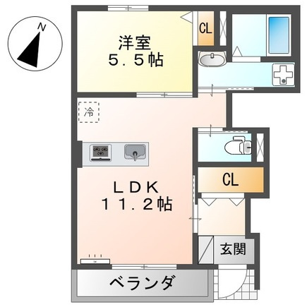 サンパレスの間取り|間取図