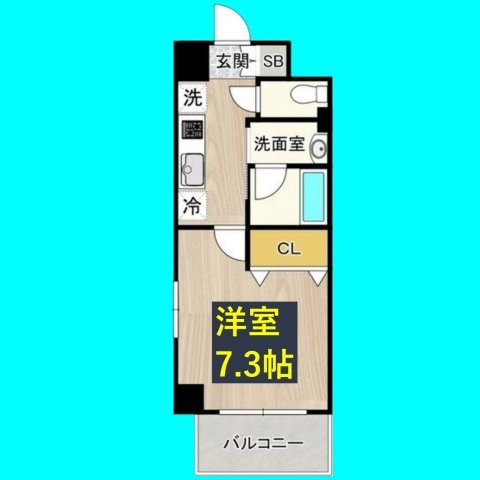 CITY SPIRE 名駅前の間取り