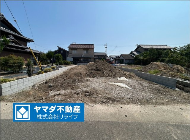 リーブルガーデン　一宮市萩原町西御堂　全3区画分譲の外観|「現地（2026年8月3日）撮影」　
■外観写真　
■ヤマダ不動産　株式会社リライフ　