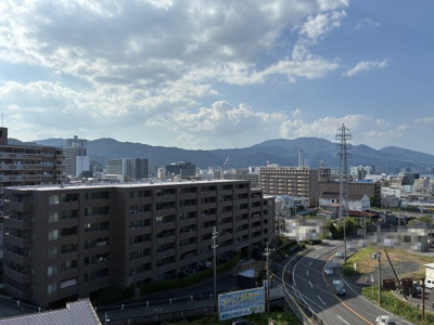 【展望】 | ユニハイム大津朝日が丘 | リビングからの景色です