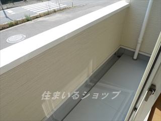 セントラル三田のバルコニー