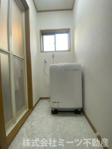 友井二丁目　中古戸建　2180のランドリースペース|【AI画像編集】荷物撤去後のイメージです