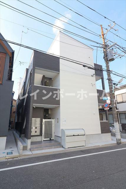 グローベルメゾン綾瀬　仲介手数料（賃料の1.10ヵ月）の50％OFF対象物件！の外観|外観もきれいです