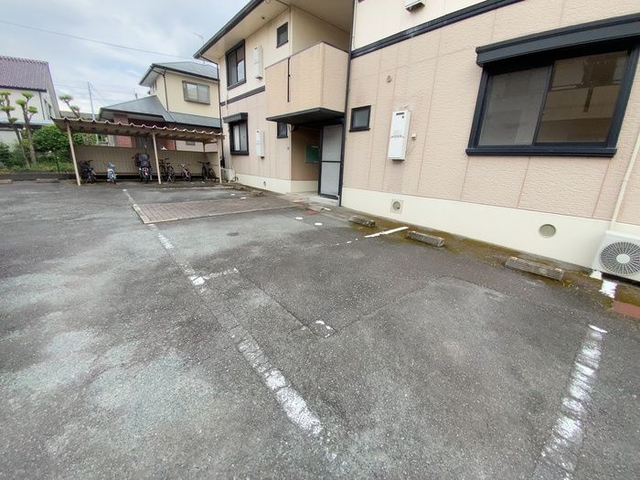 エスポアール・アイ　A棟の駐車場