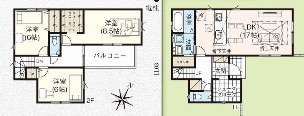【仲介手数料無料】GRAFARE　狭山市広瀬東15期　全１棟