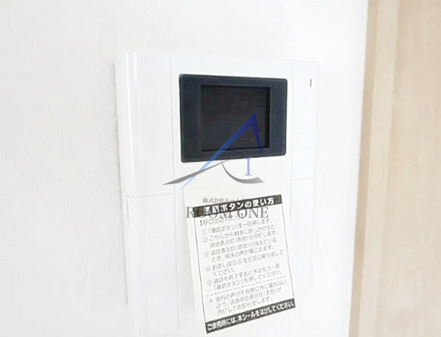 パインヒルズのセキュリティ|モニター付きインターホンです。