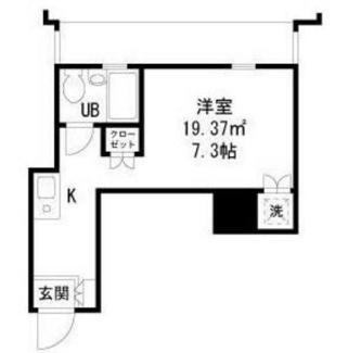 【間取り】 | ダイヤモンドレジデンス新宿 | 間取りです。