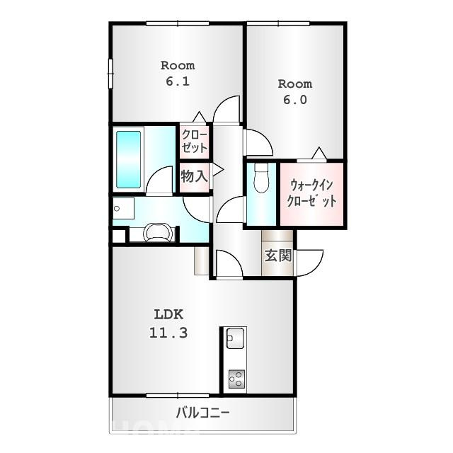 ＥＩＪＵ ＨＯＵＳＥ Ⅱの間取り|当社、チルホームのHPもご覧ください(^^)/物件情報多数♪
