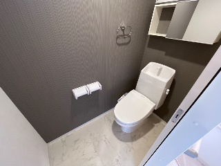 ウォーターミル十一番館のトイレ|シャワー付トイレ