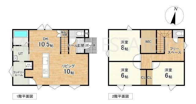 【間取り】 | 北見市高栄西町新築住宅