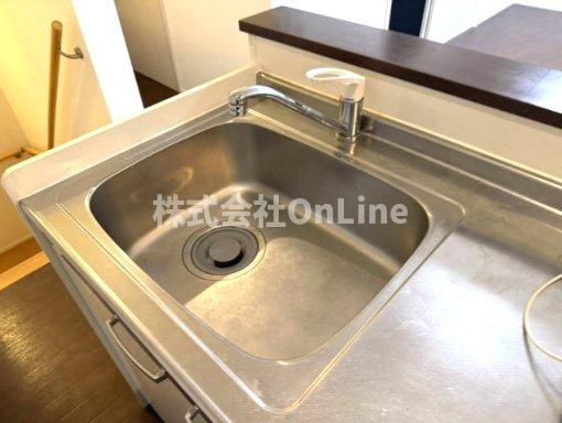 八尾市太田２丁目のアパートのキッチン