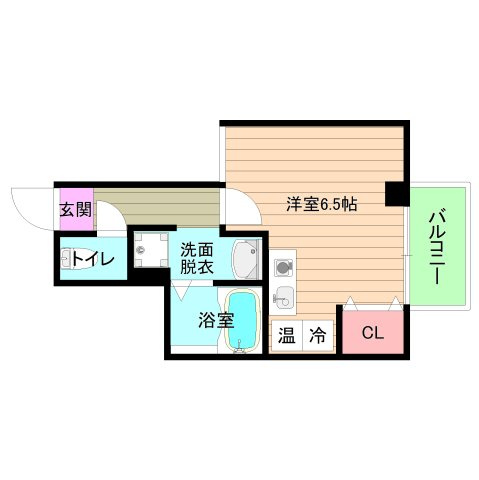 大阪市城東区成育１丁目の賃貸マンションの間取り