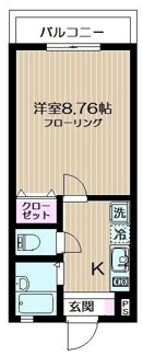 【間取り】 | Ｂキャッスル東大宮 | 間取りです。
