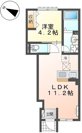 べルード篠山口の間取り
