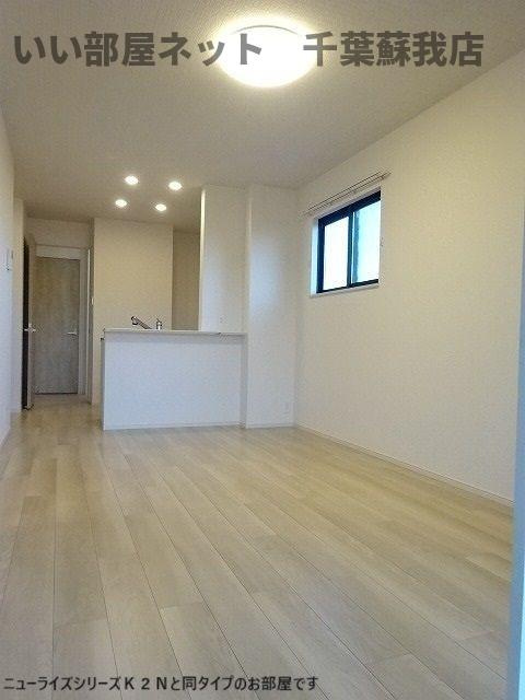 古市場アパート（０２８５１７７０１）の居間・リビング|おしゃれなリビングです