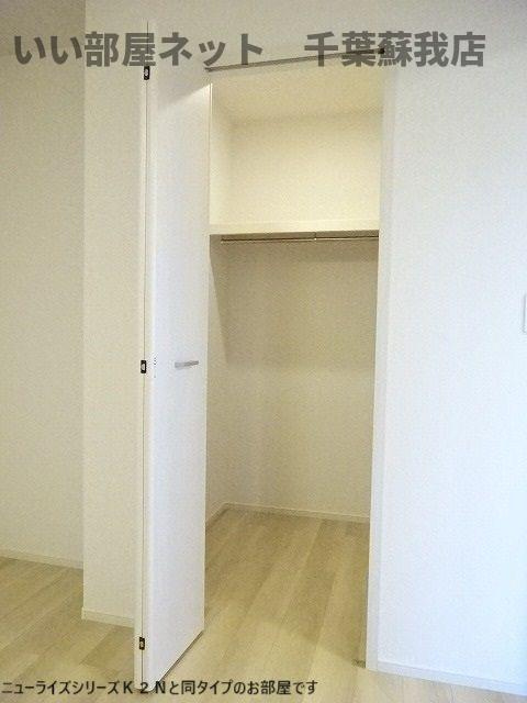 古市場アパート（０２８５１７７０１）の収納|大きなものも収納できそうです