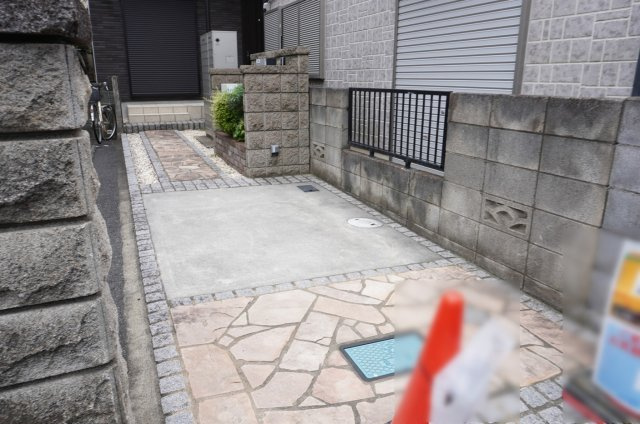 草加市清門2丁目 中古戸建の駐車場
