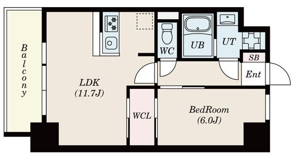 Ｓ－ＲＥＳＩＤＥＮＣＥ桜本町ａｗｅｓｏｍｅの間取り