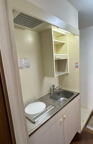 豊島区池袋本町１丁目の賃貸マンションのキッチン