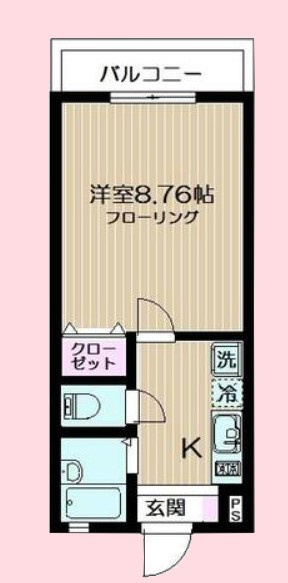 Bキャッスル東大宮の間取り