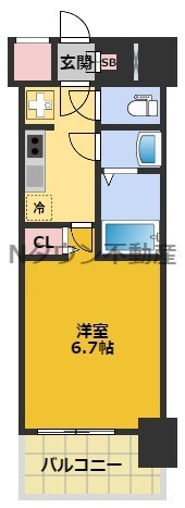 【間取り】 | メインステージ名古屋ノースマーク | 間取りです。