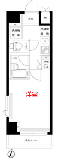 【間取り】 | ルーブル池上伍番館