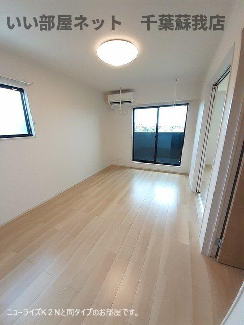 古市場アパート（０２８５１７７０１）の居間・リビング|ゆったり過ごせる居間です