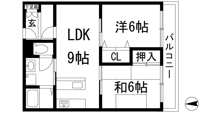 【間取り】 | ロイヤル石橋