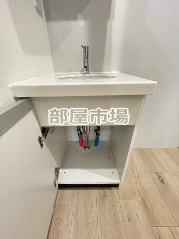 チャルテ入谷の洗面所|収納