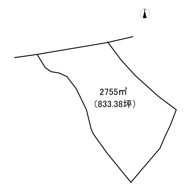 東諸県郡綾町入野の区画図