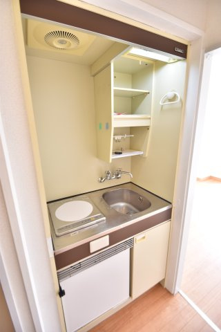 大阪市城東区蒲生１丁目の賃貸マンションのキッチン
