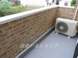 ガーデンハウスⅡのバルコニー