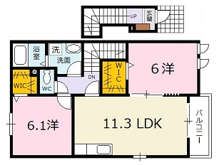 ガーデンハウスⅡの間取り