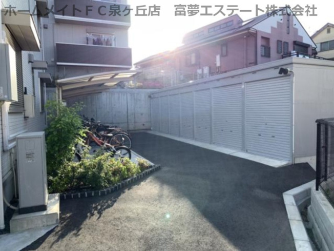 【その他共用部分】 | アンソレイエB棟 | 敷地内駐輪場