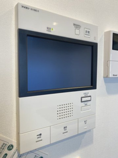 【セキュリティ】 | パークアクシス市谷左内町 | TVモニター付きインターホン