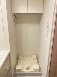 【設備】 | パークアクシス市谷左内町 | 室内洗濯機置き場