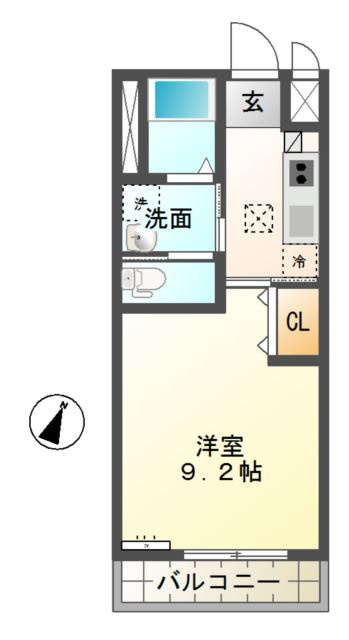 パシフィコⅡの間取り
