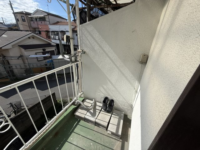 【バルコニー】 | 黒原旭町テラス | 洗濯機置場