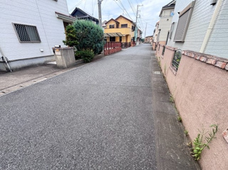 【前面道路含む現地写真】 | 稲毛区園生町中古戸建 | 閑静な住宅地に位置しております！