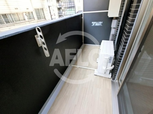 プレサンス松屋町グレースのバルコニー|プレサンス松屋町グレース　バルコニー