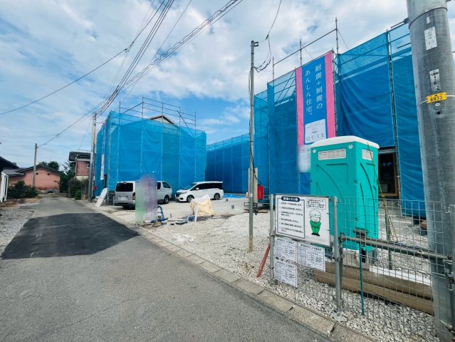 【Cradle Garden】　下妻市二本紀　第２　全3邸の前面道路含む現地写真|まずは『資料請求』から♪お気軽にお問い合わせください（＾＾）
2026年7月撮影