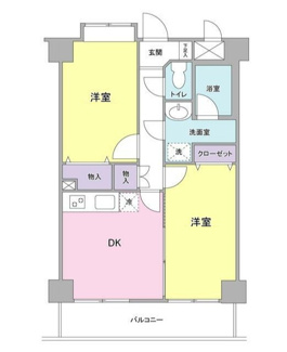 【間取り】 | エクレール上池台 | 間取りです。