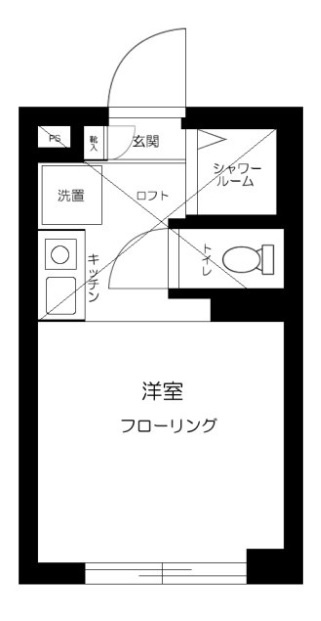 Class市ヶ谷の間取り
