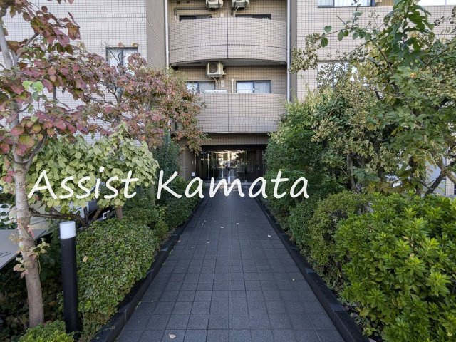 サンコートマンションのエントランス