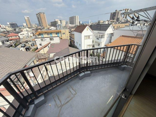 貸家　門真市本町のバルコニー