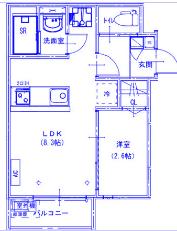 KEIAI RESIDENCE 北上尾Ⅳの間取り